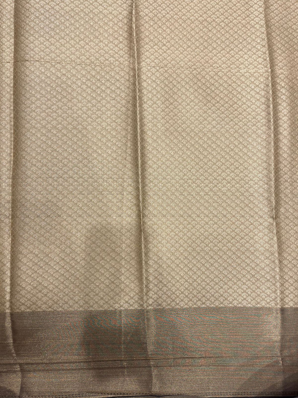 Classic Solid Gold Semi-Soft Silk Saree with Lustrous Finish