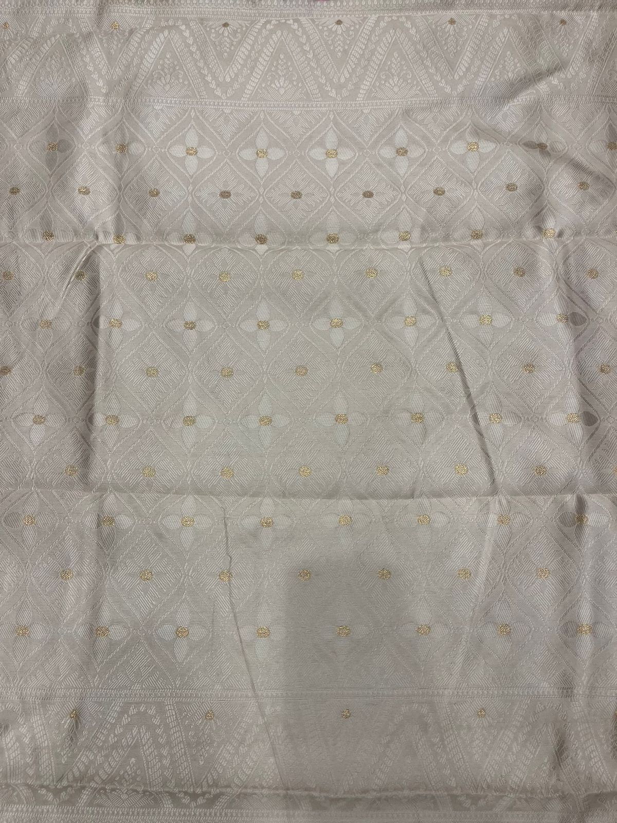 Cream Soft Silk Saree with Digital Prints – Festive Elegance by Silk Studio