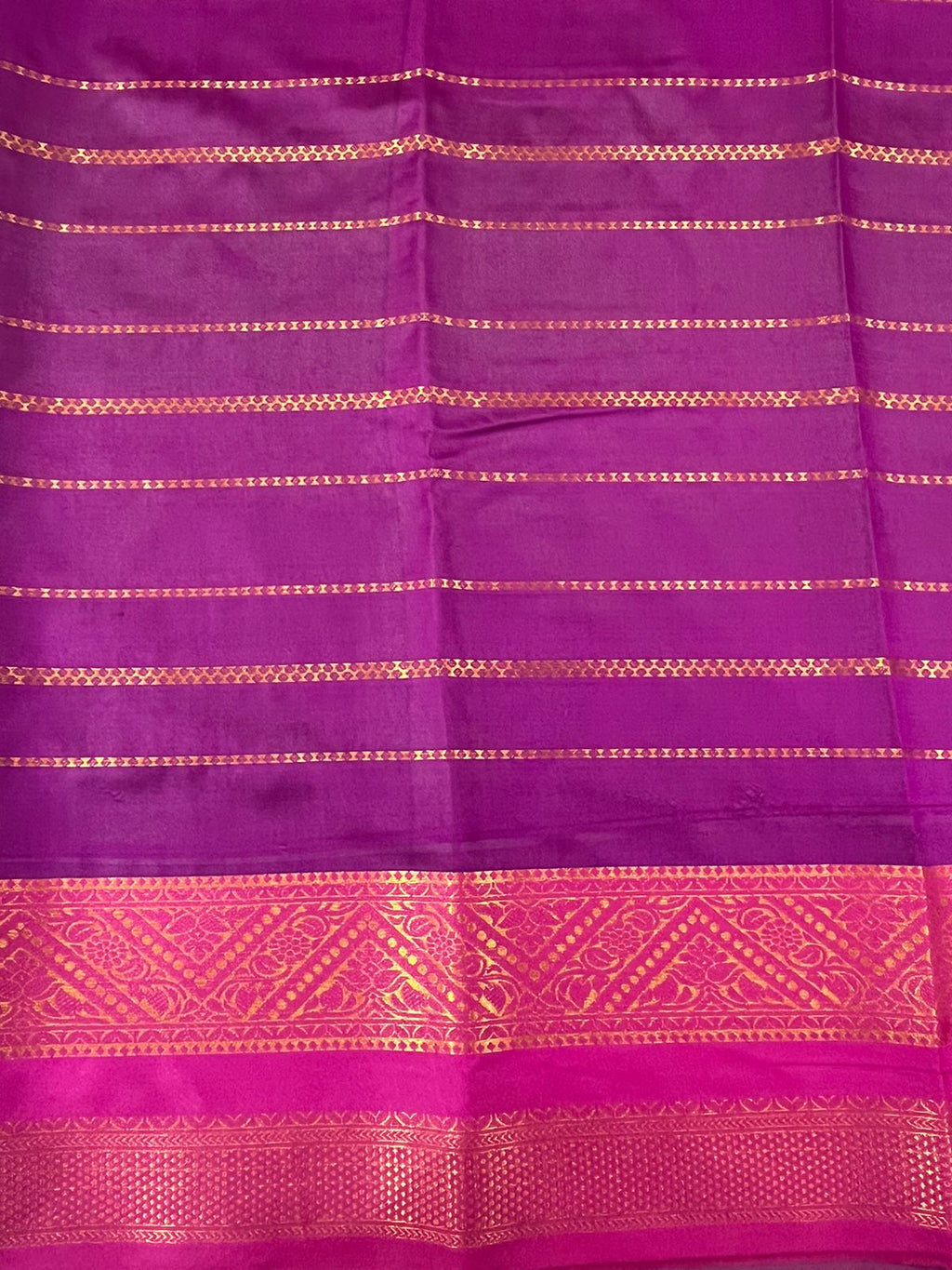 Peacock Blue Soft Silk Saree with Purple Border – Festive Elegance by Silk Studio